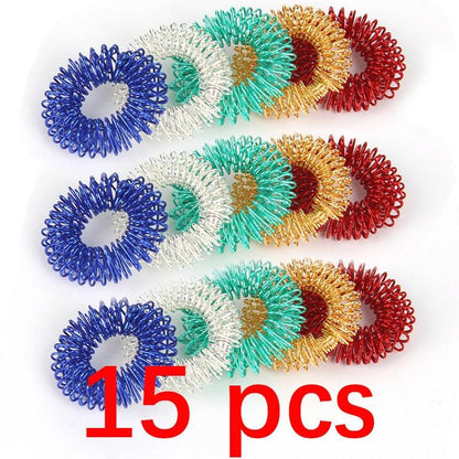 Acupressure Ring Set for Stress Reducer Massager - BestShop