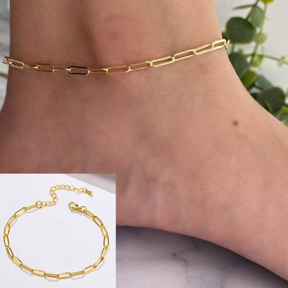 Adjustable Summer Beach Snake Chain Anklet - BestShop