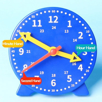Children Montessori Clock Educational Toys - BestShop