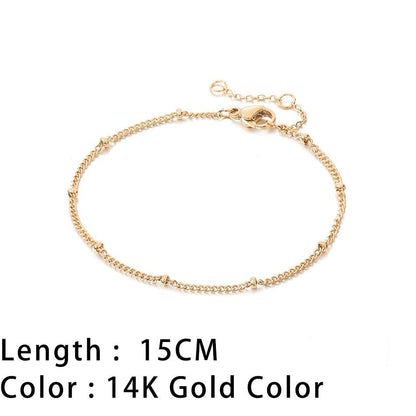 Classic Minimalist Gold Chain - BestShop