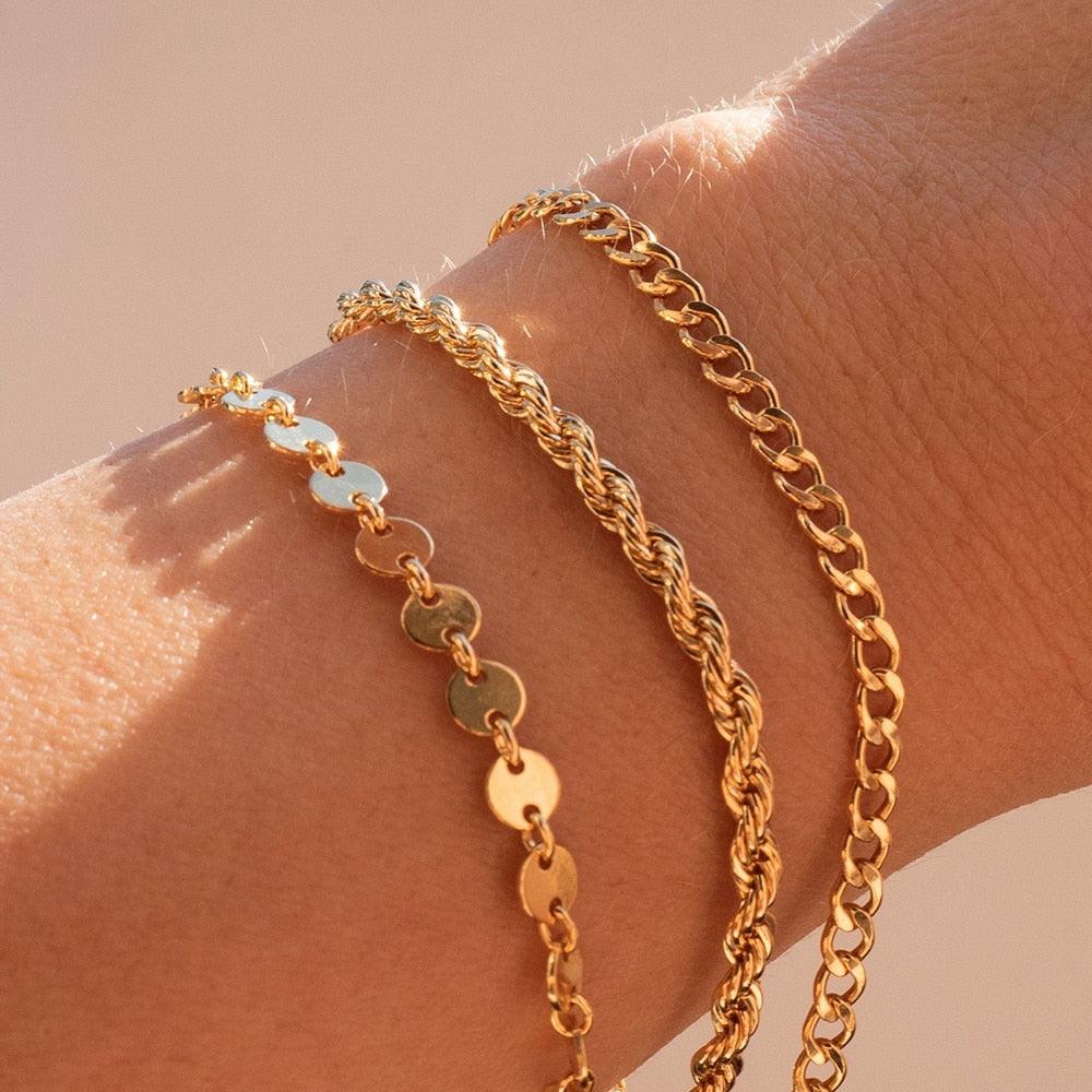 Classic Minimalist Gold Chain - BestShop