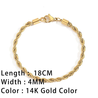 Classic Minimalist Gold Chain - BestShop