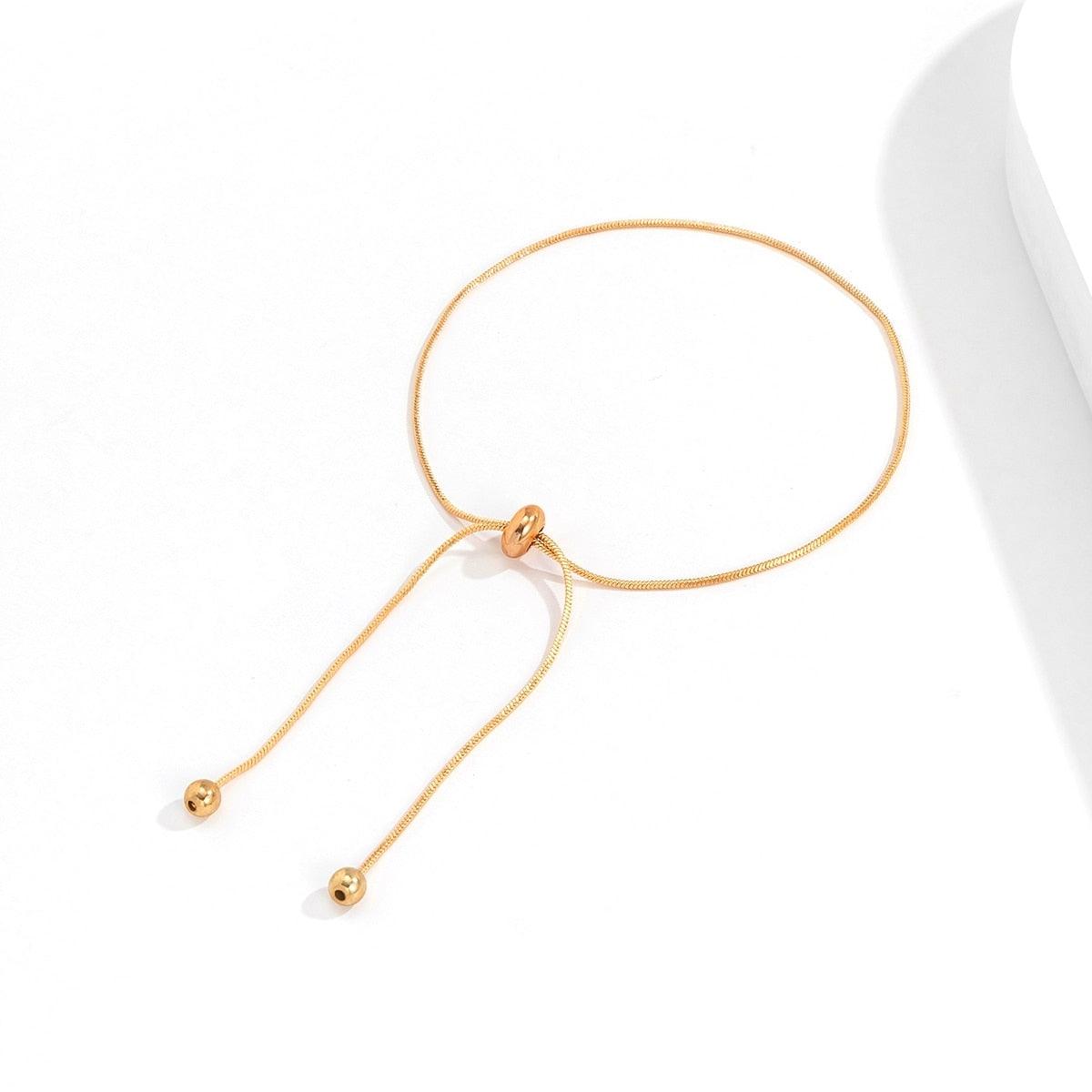 Ingemark Adjustable Chain Anklet Bracelet for Women - BestShop
