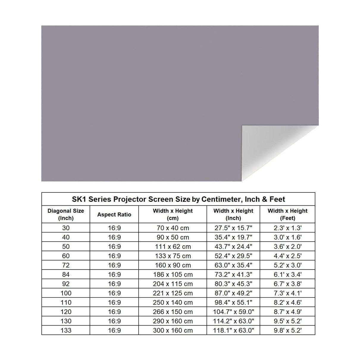 Projection Screen Reflective Fabric Cloth - BestShop