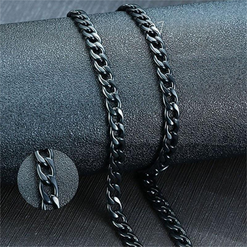 Vnox Men's Cuban Link Chain Necklace