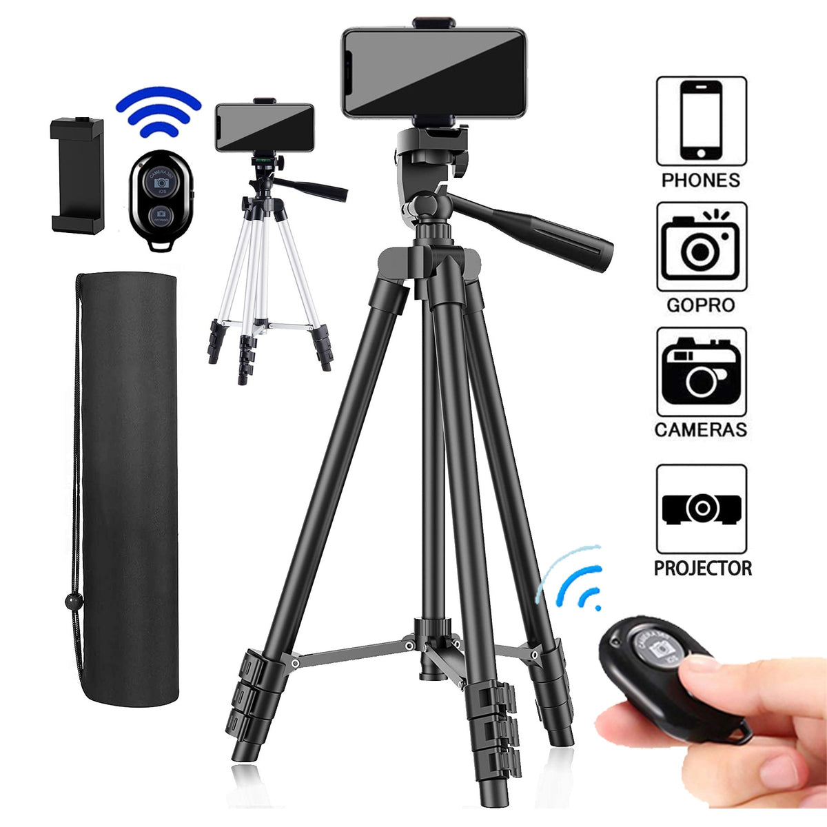 DSLR Flexible Tripod Extendable Travel Lightweight Stand - BestShop